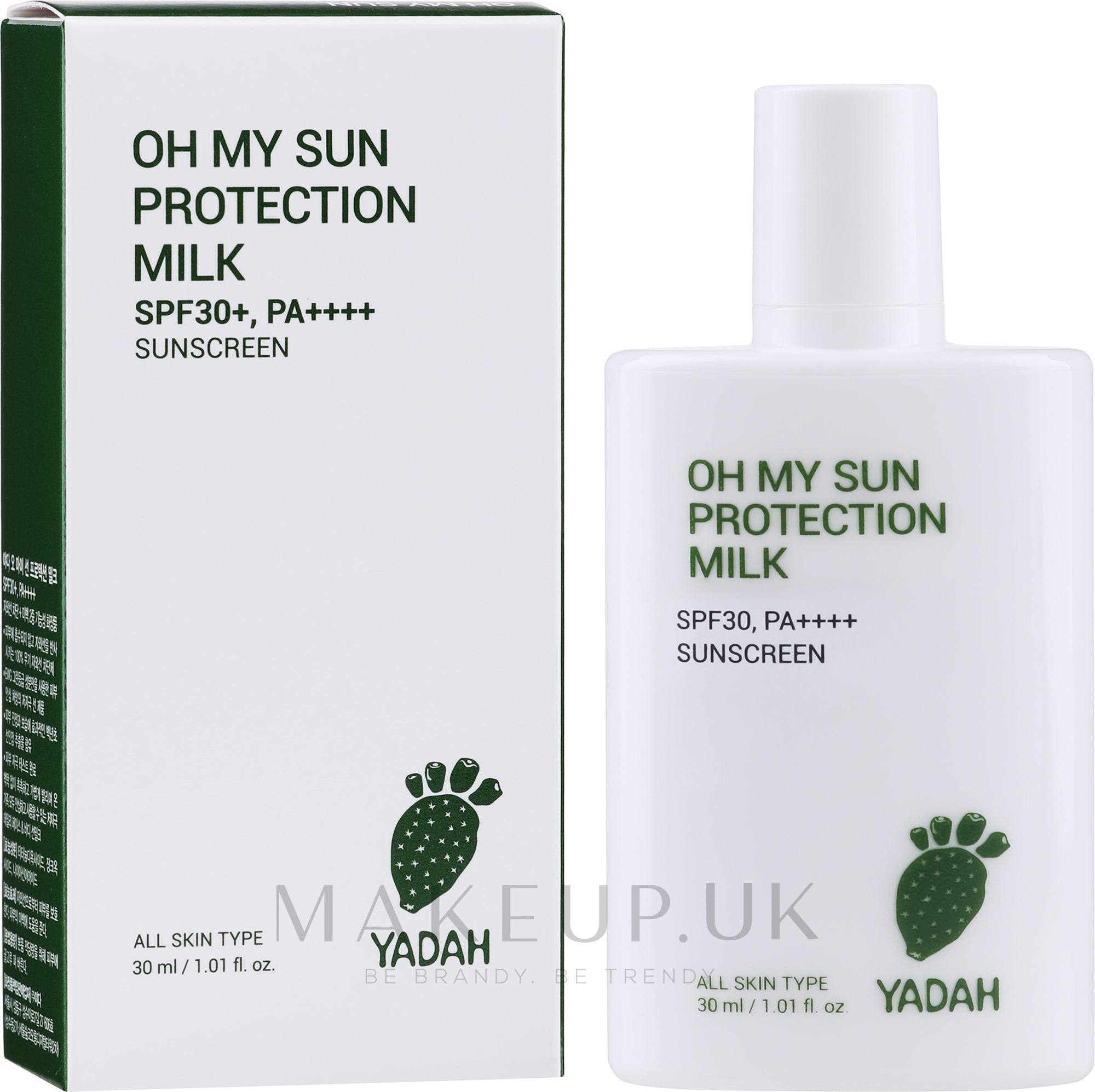 oh my sun protection milk